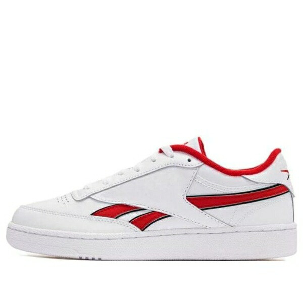 Reebok リーボック メンズ スニーカー 【Reebok Club C Revenge \u0027White Vector Red\u0027 100033713】  大いさ US_10.5(28.5珊) スニーカー-靴