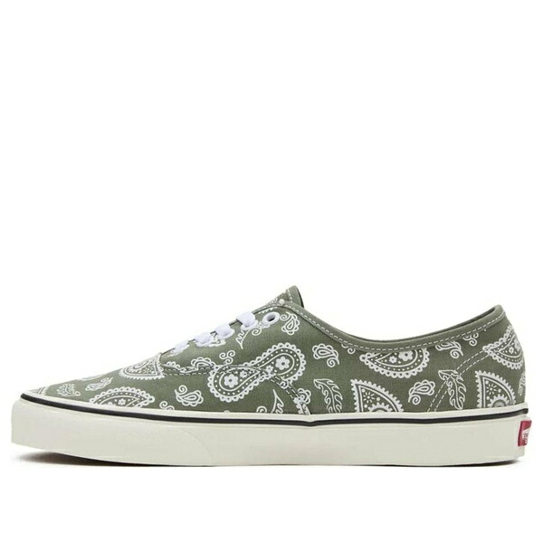 Vans バンズ メンズ スニーカー 【Vans Authentic \u0027Primavera Paisley - Olive\u0027 VN000BW5OLV】  大きさ US_M_4.5