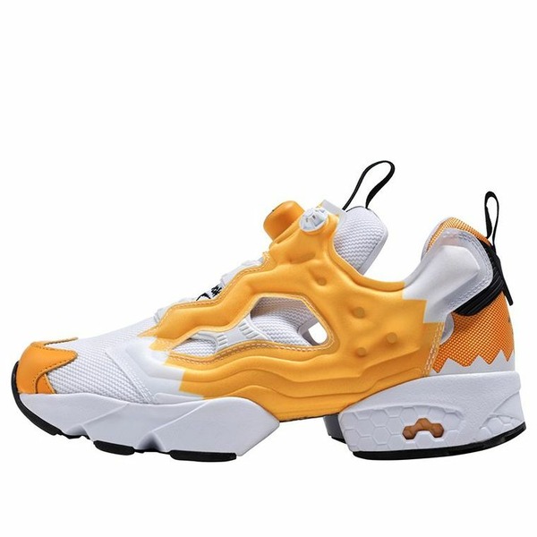 Reebok リーボック メンズ スニーカー 【Reebok Sanrio x Instapump Fury \u0027Gudetama\u0027 EH2799】  大きさ US_10(28.0糎)
