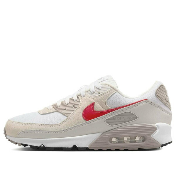 Nike ナイキ メンズ スニーカー 大気圏マックス 【Nike Air Max 90 \u0027White College Grey University Red\u0027 DM0029-113】  大きさ US_12.5(30.5糎)