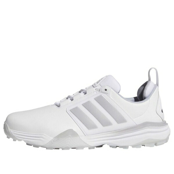 adidas アディダス メンズ スニーカー 【adidas Adipower 26 Wide Spikeless Golf \u0027White Silver Metallic\u0027 JP8401】  大いさ US_7.5(25.5糎) メンズ靴-スニーカー