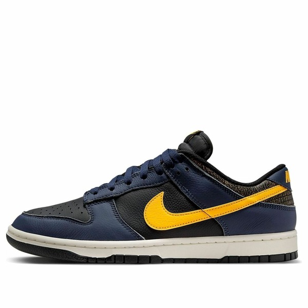 Nike ナイキ メンズ スニーカー ダンク 【Nike Dunk Low Vintage 'Midnight Navy Tour Yellow' FZ4014-010】 サイズ US_12(30.0cm)｜asty 64,240円
