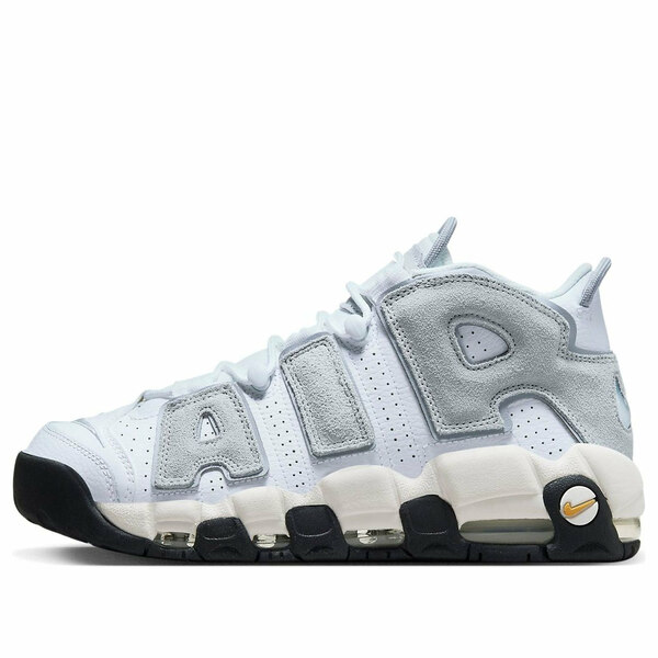 Nike ナイキ メンズ スニーカー 【Nike Air More Uptempo air 'Wolf Grey Solar Flare' DZ4516-100】 サイズ US_11(29.0cm)|asty