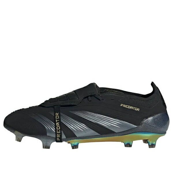 adidas アディダス メンズ スニーカー 【adidas Predator Elite FG \u0027Black Carbon Gold Metallic\u0027 IF6444】  大きさ US_8(26.0糎)