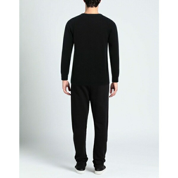 男女兼用 カジュアルウェア フィリッププレイン ニットセーター アウター メンズ Sweaters Black