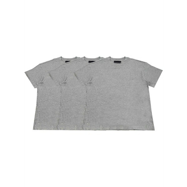 エフオージーエッセンシャルズ メンズ プルオーバー トップス Plain t-shirt (set of three) Grey