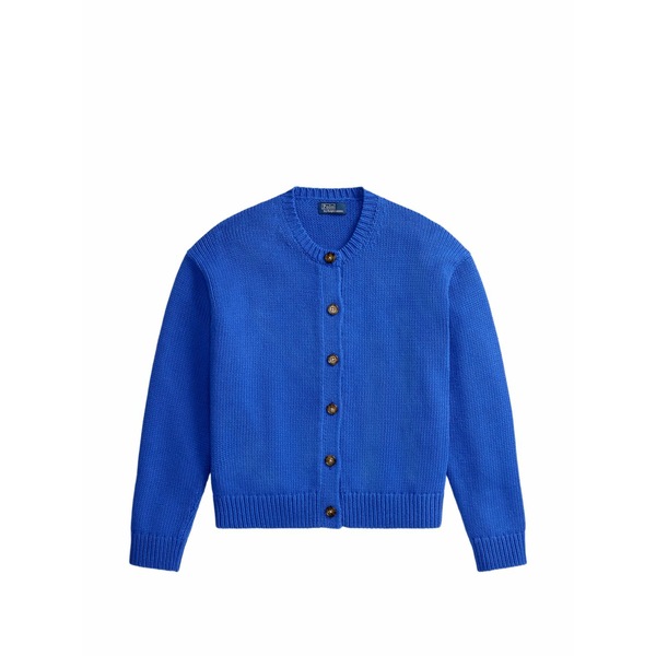 ラルフローレン レディース ジレー アウター Button-up cardigan Blue