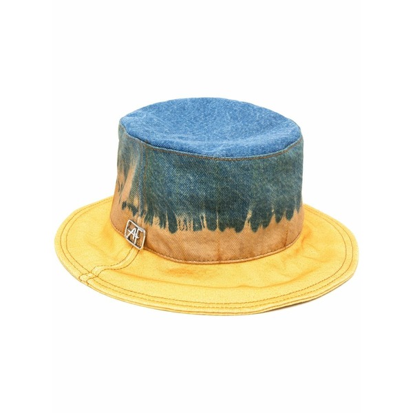 アルベルタ フェレッティ レディース かぶり笠 添え物 Tie-dye bucket hat Blue