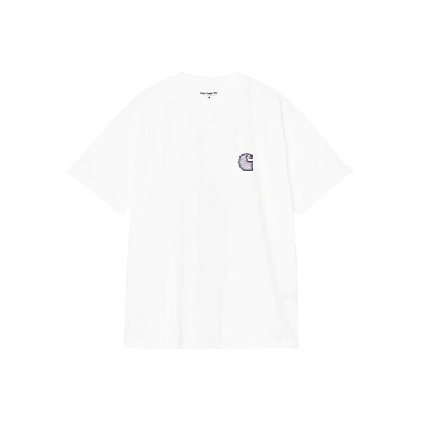カーハート メンズ Tシャツ トップス Mind your head crew-neck t-shirt White|asty