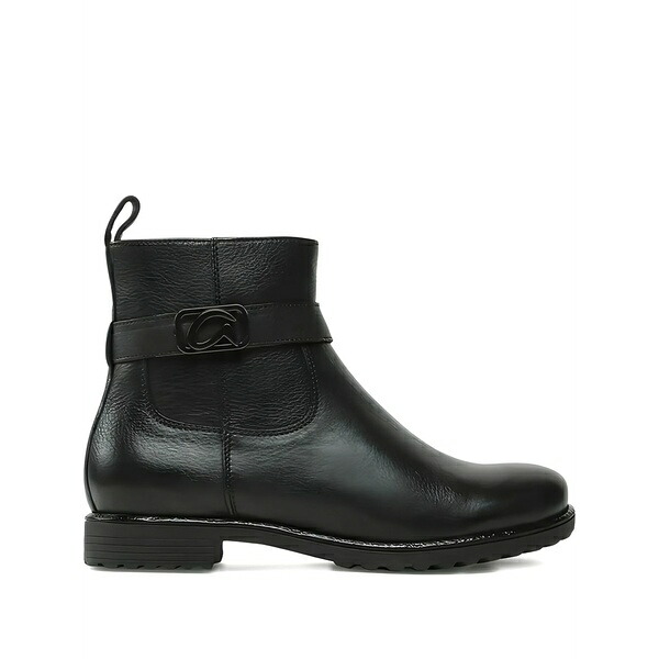 アラ レディース ブーツ シューズ Buckle-detail ankle boots Black
