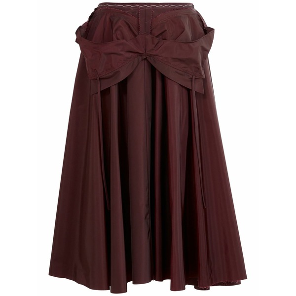 マルタンマルジェラ レディース スコート ボトムス A-line MIDI skirt Red