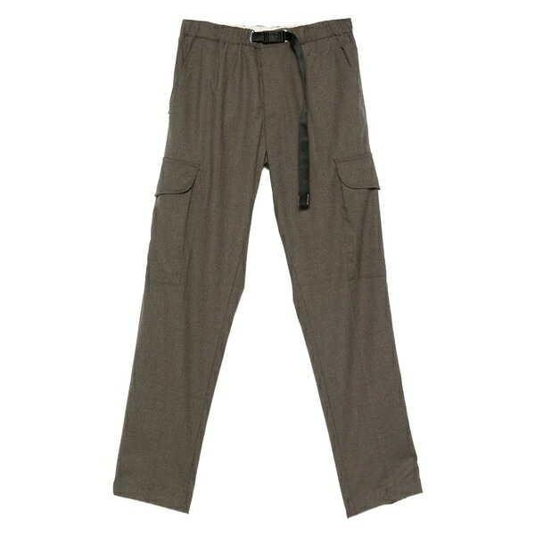 白いこと真砂 メンズ 心地好いズボン下 ボトムス Belted trousers Green