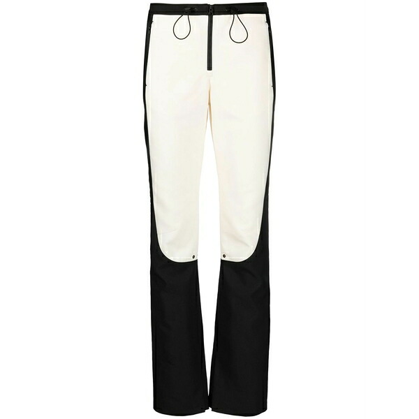 ロウ クラシック レディース カジュアルパンツ ボトムス Colour-block trousers White｜asty