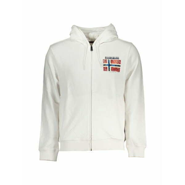 ナパピリ メンズ パーカー・スウェットシャツ アウター Norway flag-print hoodie White