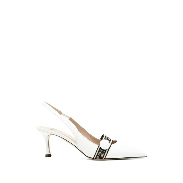 ヌメロ ヴェントゥーノ レディース パンプス シューズ Strap pumps White