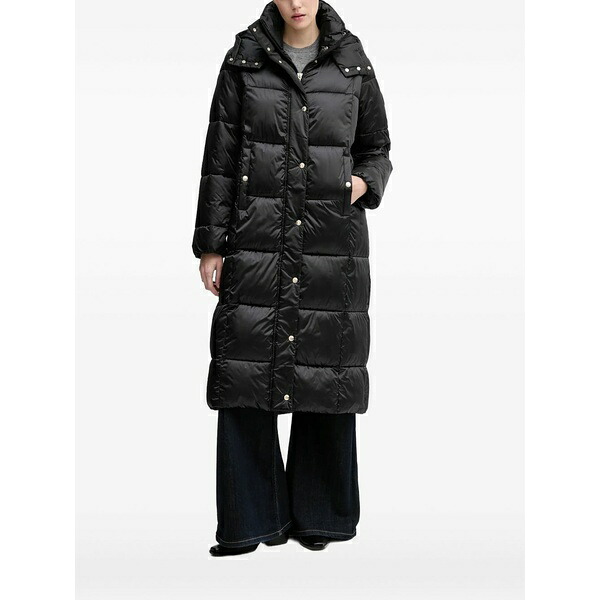 ジョープ レディース コート アウター Clarissa hooded-padded coat Black｜asty