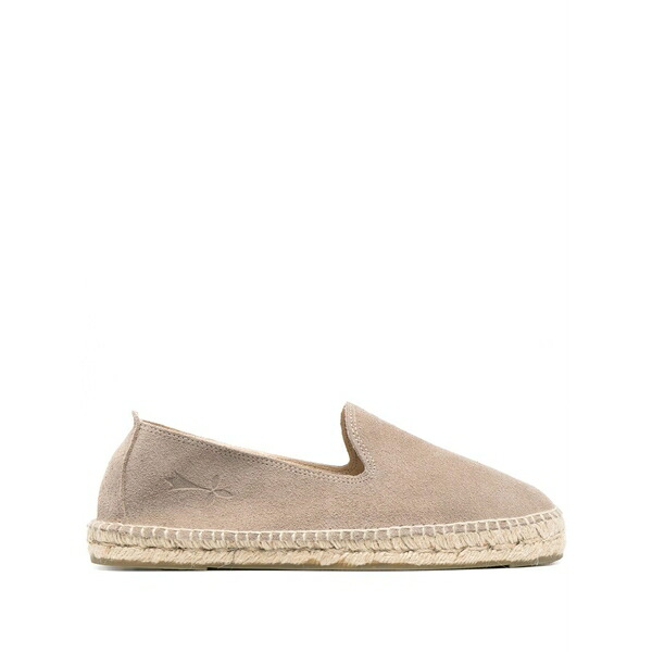 マネビ メンズ サンダル シューズ Hamptons leather espadrilles Neutrals