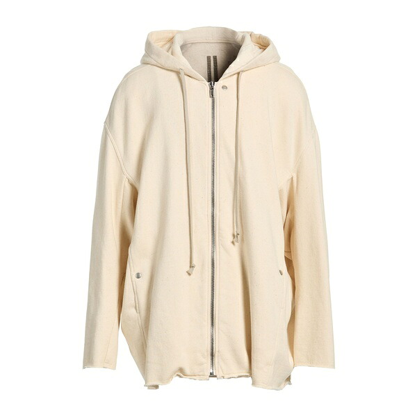 【貨物輸送無料】 リックオウエンス メンズ パーカー・スウェットシャツ アウター Sweatshirts White