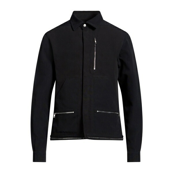 【貨物輸送無料】 リックオウエンス メンズ 上衣＆上衣 アウター Jackets Black