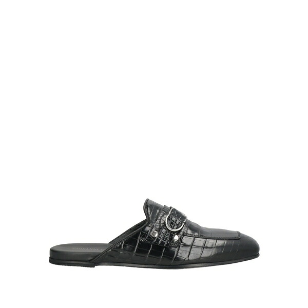 【貨物輸送無料】 ジーオーバーニー・コンティー メンズ サンダル シューズ Mules \u0026 Clogs Black
