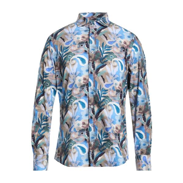 【送料無料】 バストンチーノー メンズ シャツ トップス Shirts Azure｜asty