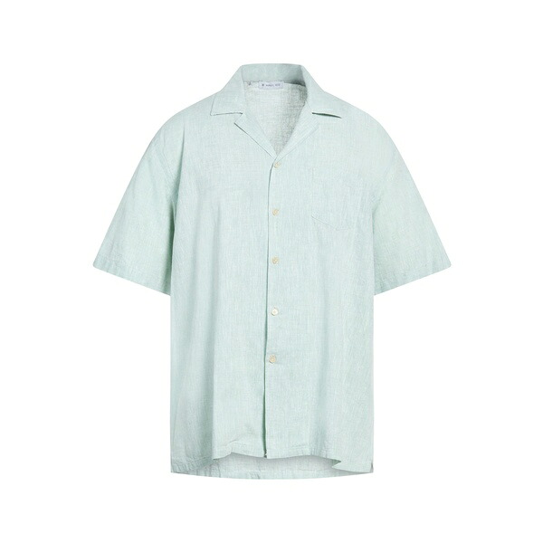 【送料無料】 マニュエル リッツ メンズ シャツ トップス Shirts Green｜asty
