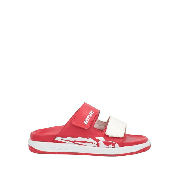 【貨物輸送無料】 会社組織 ジャパン メンズ サンダル シューズ Sandals Red