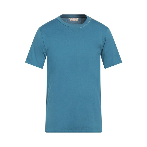 【貨物輸送無料】 マルニ メンズ プルオーバー トップス T-shirts Blue