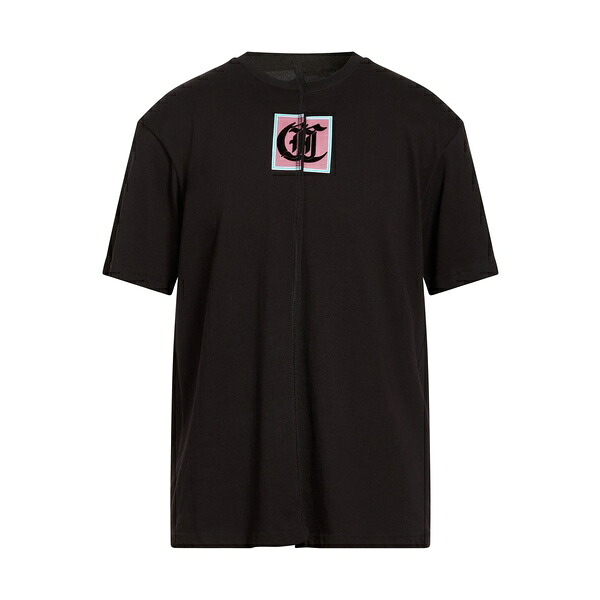 【送料無料】 ロベルトカヴァリ メンズ Tシャツ トップス T-shirts Black|asty