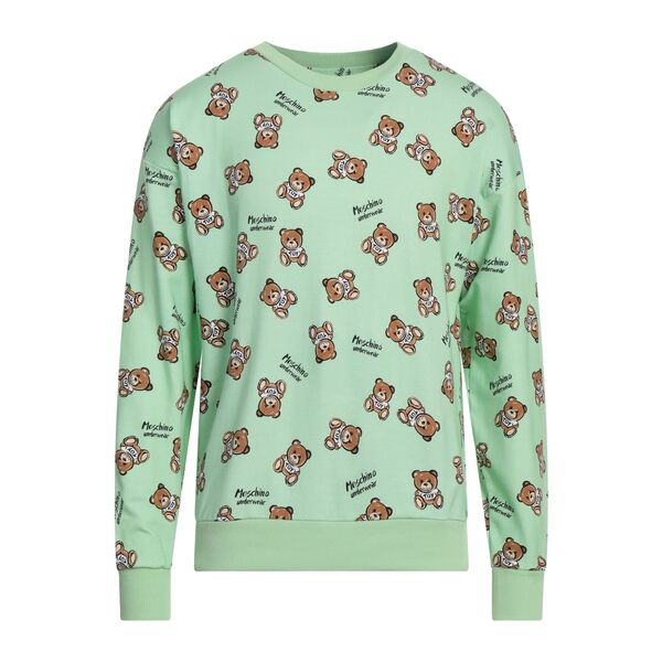 【貨物輸送無料】 モスキーノ メンズ パーカー・スウェットシャツ アウター Sweatshirts Green