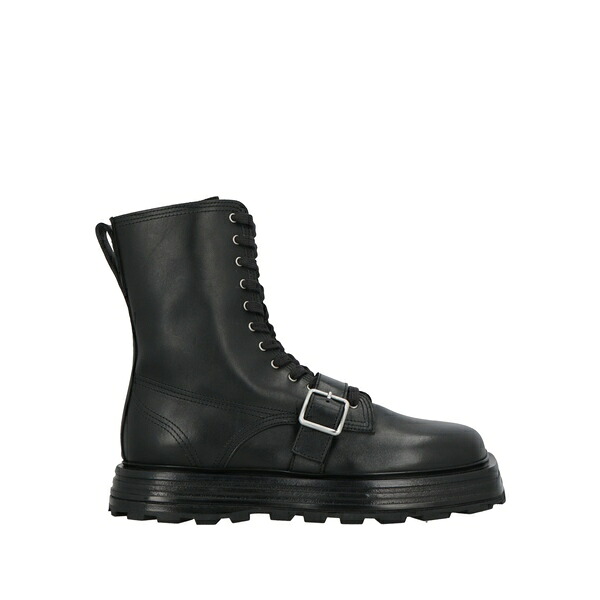 【貨物輸送無料】 ジル・サンダー メンズ ブーツ シューズ Ankle boots Black