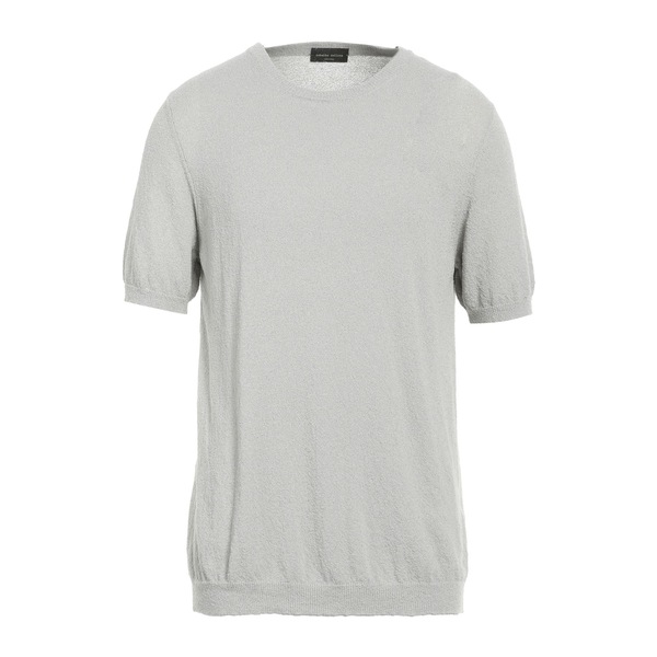 【貨物輸送無料】 ロベルトコリーナ メンズ 編み物\u0026プルオーバー アウター Sweaters Grey