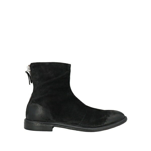 【貨物輸送無料】 モマ メンズ ブーツ シューズ Ankle boots Black