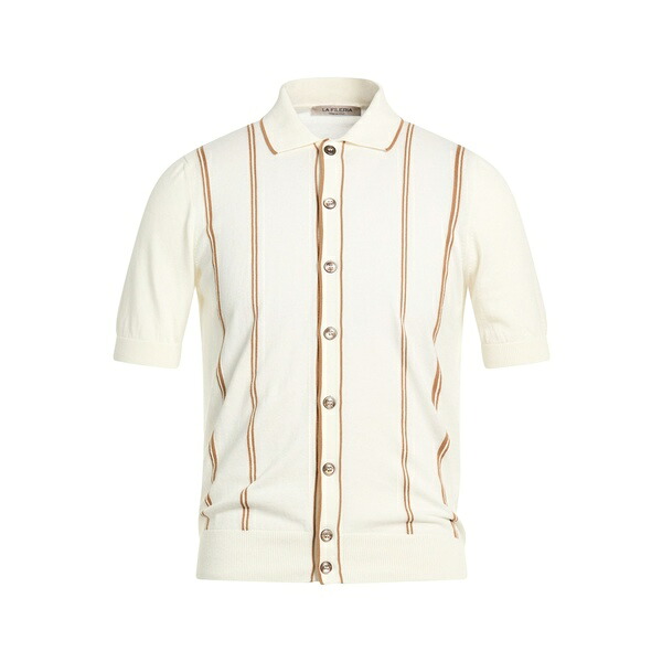 【送料無料】 ラ フィレリア メンズ シャツ トップス Shirts White|asty