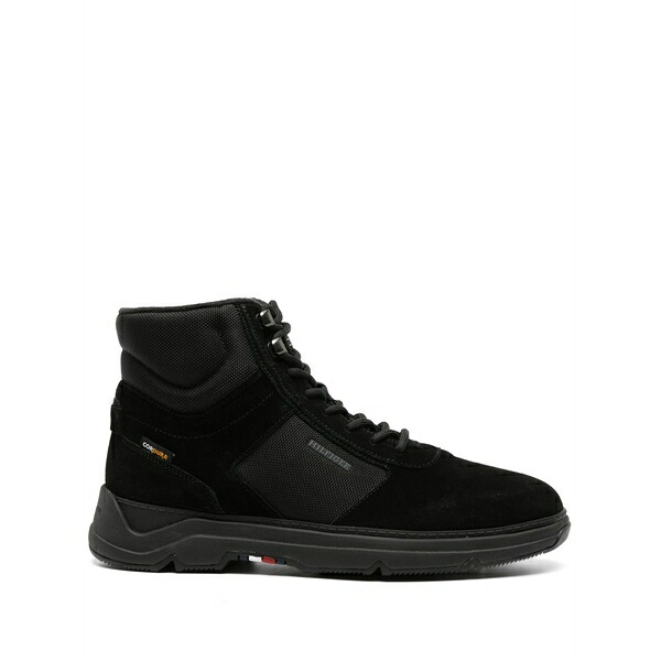 トミー ヒルフィガー メンズ ブーツ シューズ Core ankle boots Black｜asty