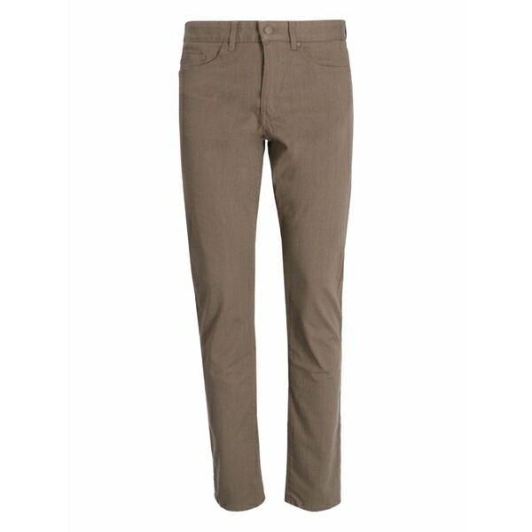ボス メンズ カジュアルパンツ ボトムス Button trousers Brown