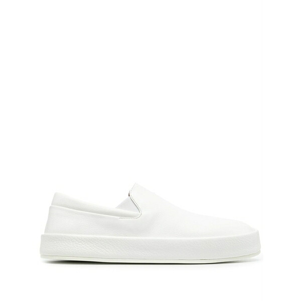 マーシル メンズ スリッポン・ローファー シューズ Cassapelle slip-on sneakers White|asty