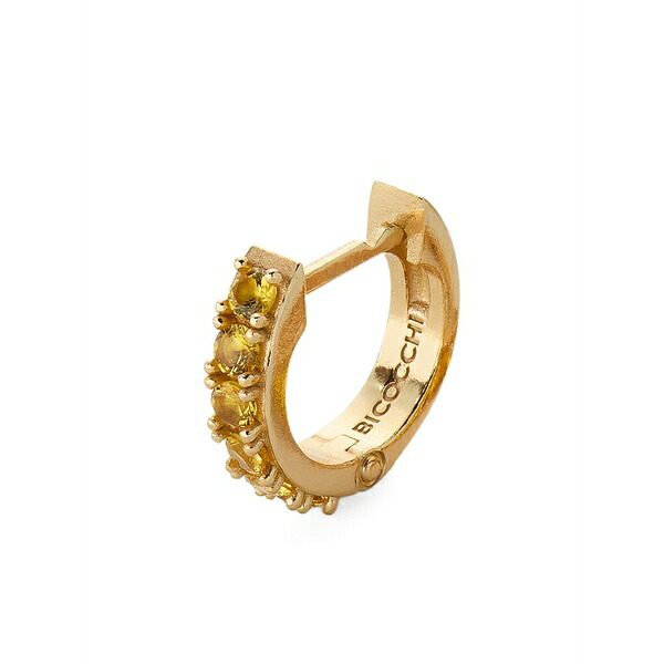 エマニュエレ ビコッキ メンズ ピアス・イヤリング 付属物 Embellished hoop earring Gold