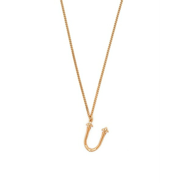 エマニュエレ ビコッキ メンズ 首飾り・チョー鉄道車両 付属品 Statement-pendant polished-finish necklace  Gold メンズジュエリー・アクセサリー-ジュエリー・アクセサリー