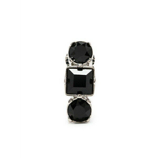 ディースクエアード メンズ ピアス・イヤリング 付属品 Crystal-embellished single earring Silver