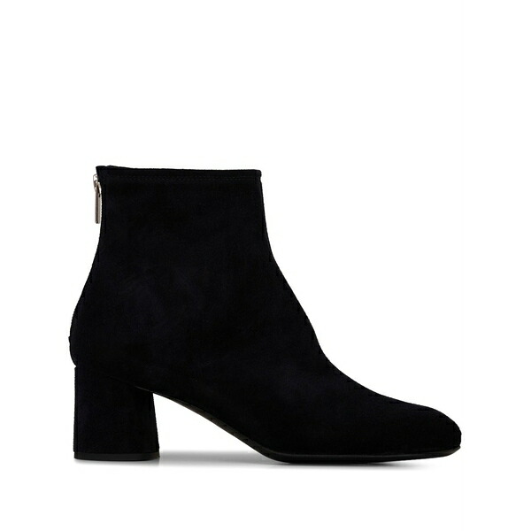 エージーエル レディース ブーツ シューズ Olga 50mm velour ankle boots Blue｜asty
