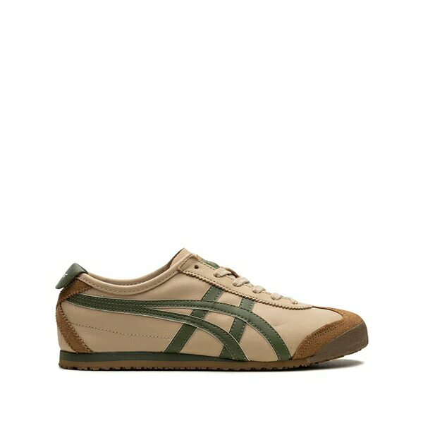 オニツカタイガー メンズ スニーカー シューズ Mexico 66芒聞 \"beige grass green\"" sneakers Neutrals"