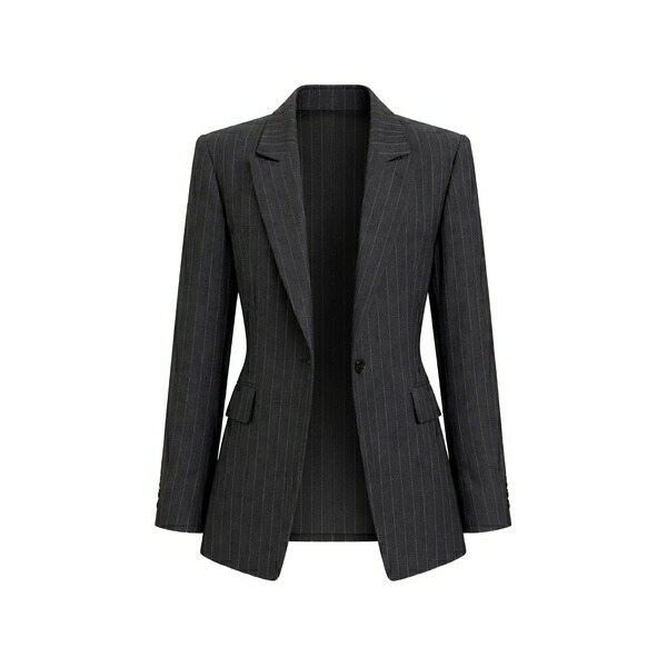 シンシアローレイ レディース 上衣＆上衣 アウター Pinstriped blazer Grey