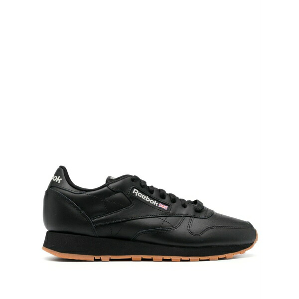 リーボック メンズ スニーカー シューズ Logo-tag low-top sneakers  Black