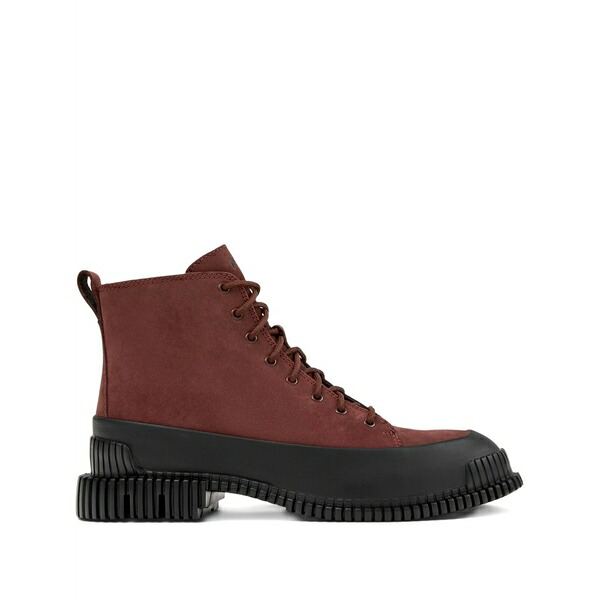 カンペール レディース ブーツ シューズ 33粍 pix lace-up ridged boots Red ブーツ-エンジニア