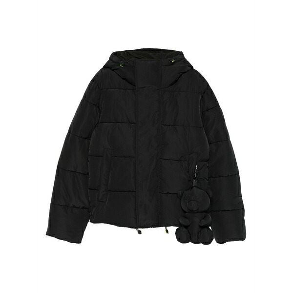 バロウ レディース 上衣＆上衣 アウター Hooded quilted jacket Black