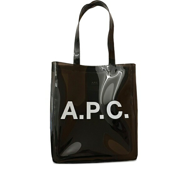 アーペーセー メンズ トートバッグ 御徒面子 Lou letters tote bag Grey