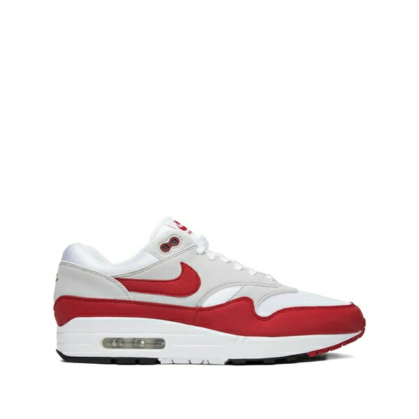 ナイキ メンズ スニーカー シューズ Air max 1 og anniversary sneakers White|asty