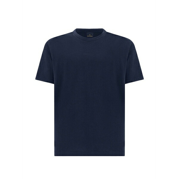 ポールアンドシャーク メンズ Tシャツ トップス Logo t-shirt Blue|asty