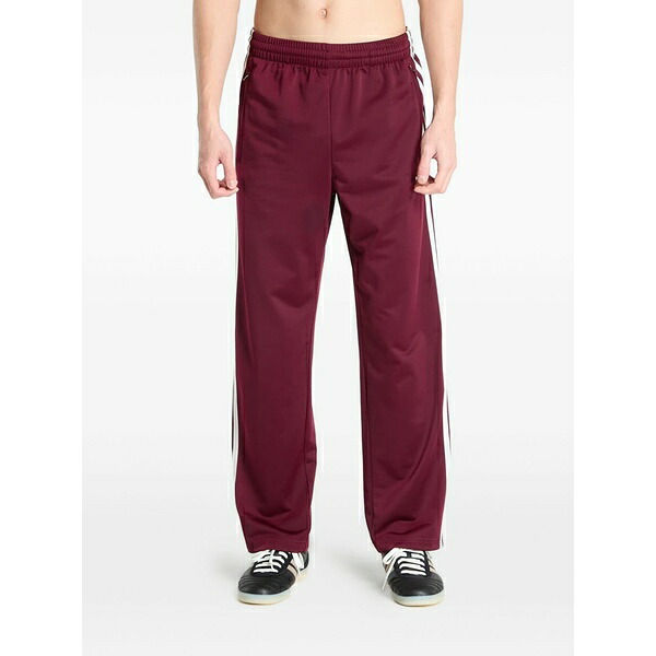 アディダス メンズ 心地好いズボン下 ボトムス Firebird track pants Red メンズファッション-ズボン・パンツ